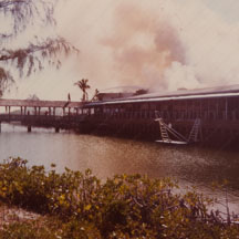 Dining Room Fire 1976 Provided by Mrs. Jane Betz